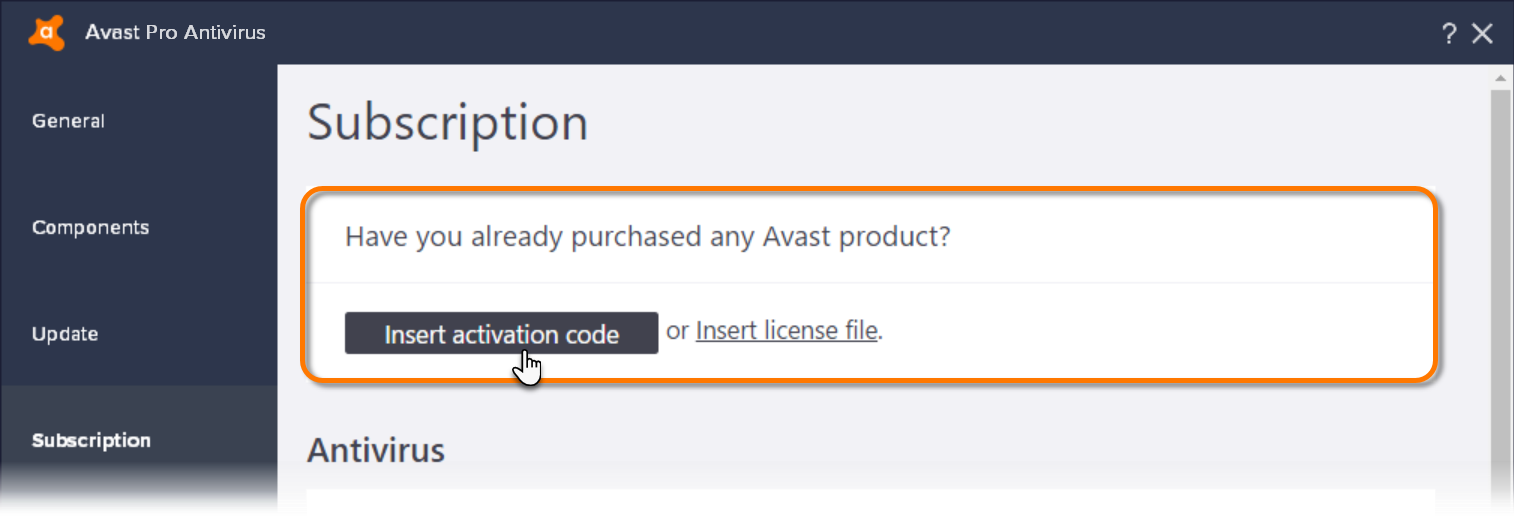 Avast Antivirus Activation Code 2017 Free Download